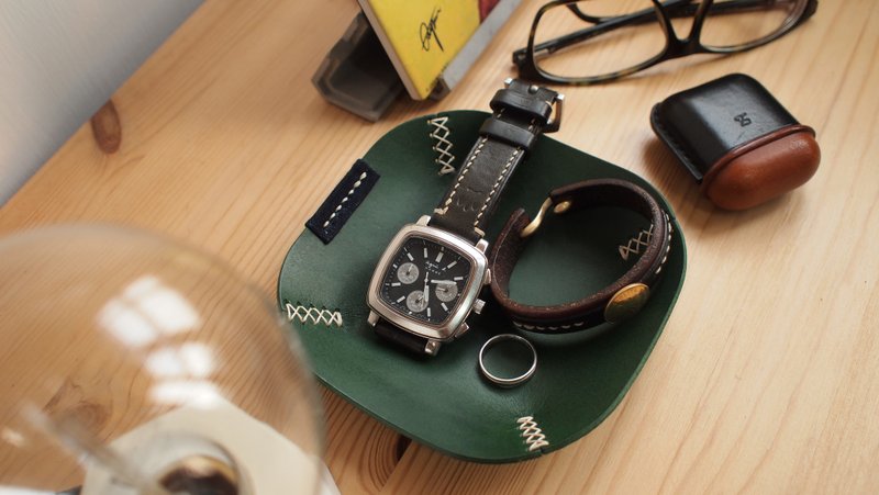 カスタマイズされたレザージュエリートレイ/収納トレイ - 収納用品 - 革 多色