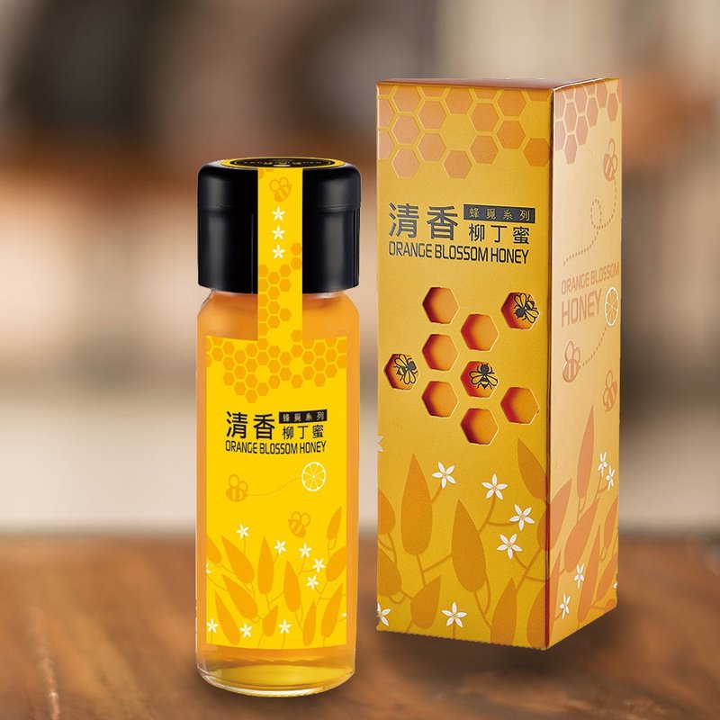 常溫【講果語】蜂覓系列台灣蜂蜜-清香柳丁蜜 440g(防滴漏瓶蓋設) - 蜂蜜/黑糖 - 其他材質 橘色
