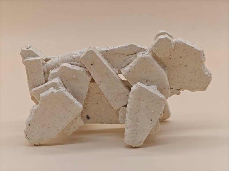 動物陶瓷藝術品擺件 - 擺飾/家飾品 - 瓷 