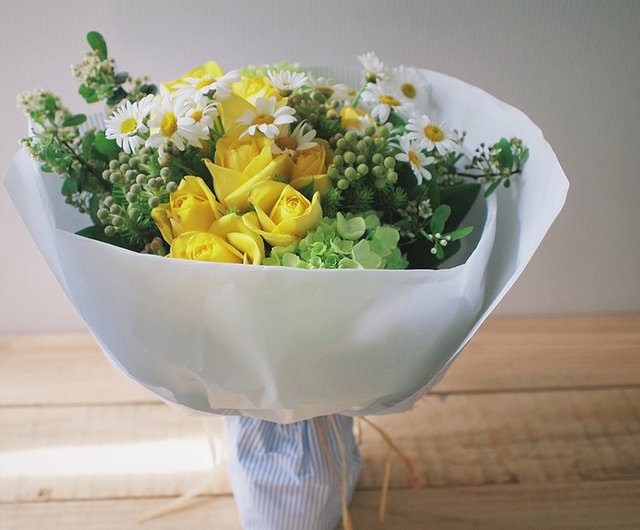 マーガレット 私はあなたが好きです 花束を詰める ショップ Adorable Flower 観葉植物 Pinkoi