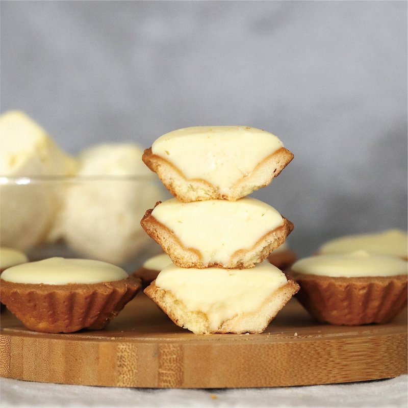 【北海道十勝】阿嬤的珍藏 奶香風味 十勝乳酪塔 | 8入 - 蛋糕/甜點 - 新鮮食材 黃色