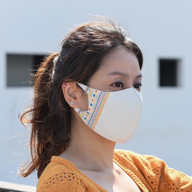 波西米亞-米─3D立體透氣抗菌口罩 - 口罩/口罩收納套 - 其他材質 多色