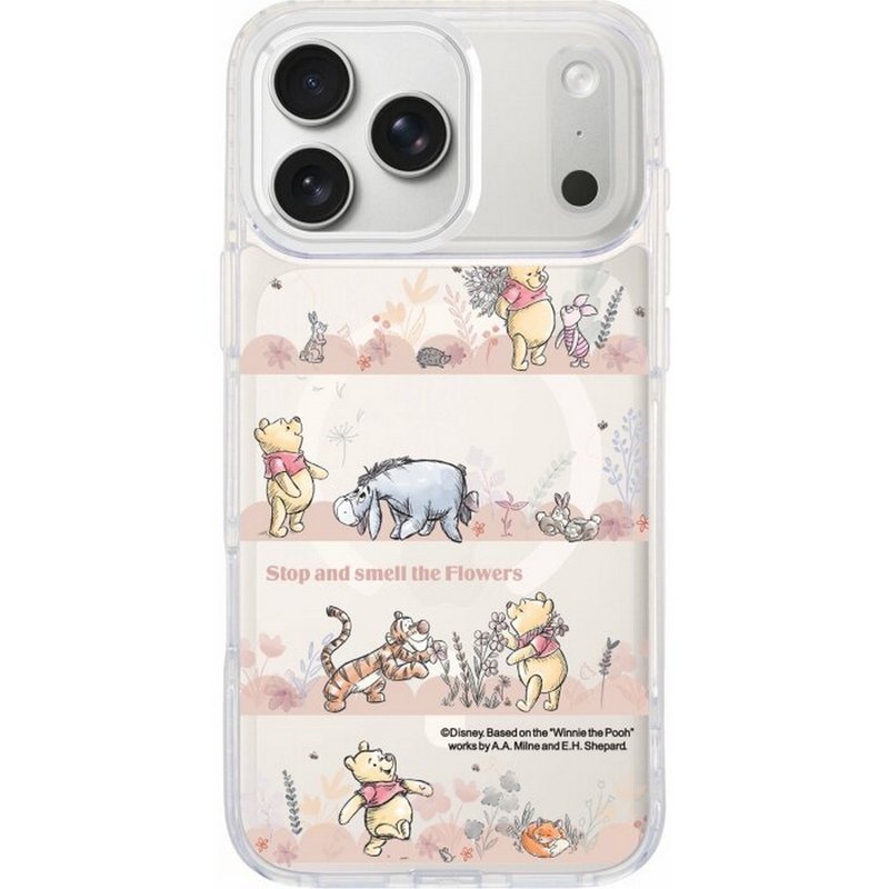 迪士尼 駐足聞聞花香 iPhone17 Pro Max 透明/磁吸磁換式手機殻 - 手機殼/手機套 - 塑膠 多色