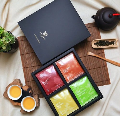 TeaOne | 精緻烘焙台灣茶葉 【團購優惠】TeaOne I 原葉茶包禮盒(6入/每盒24包)