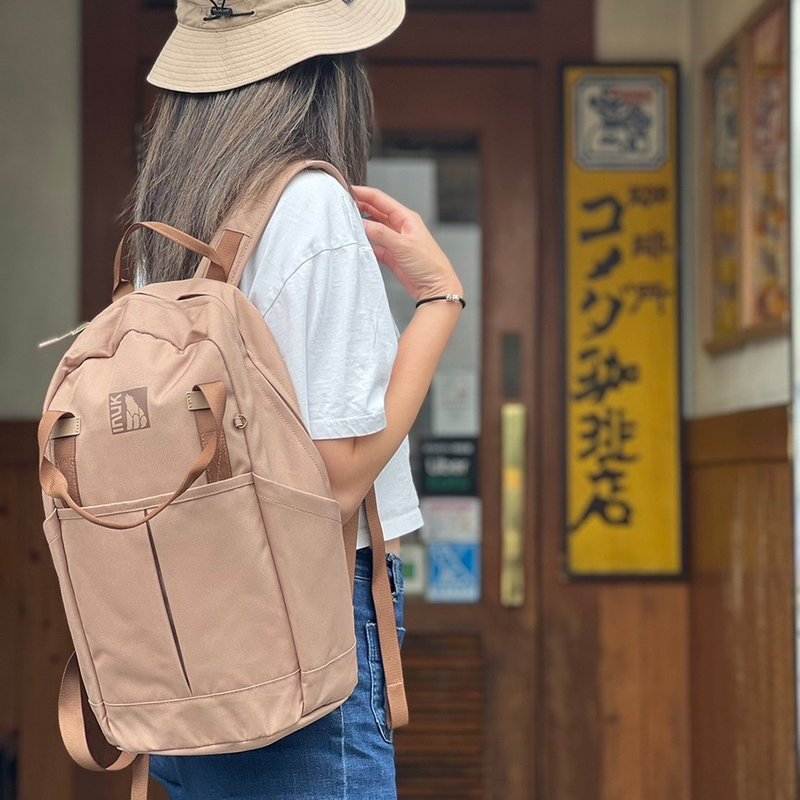 Eco-friendly Palette My Tote Bag | Eco Primary Kooteney2_RP Kabu Rose | - Laptop Bags - Eco-Friendly Materials Khaki