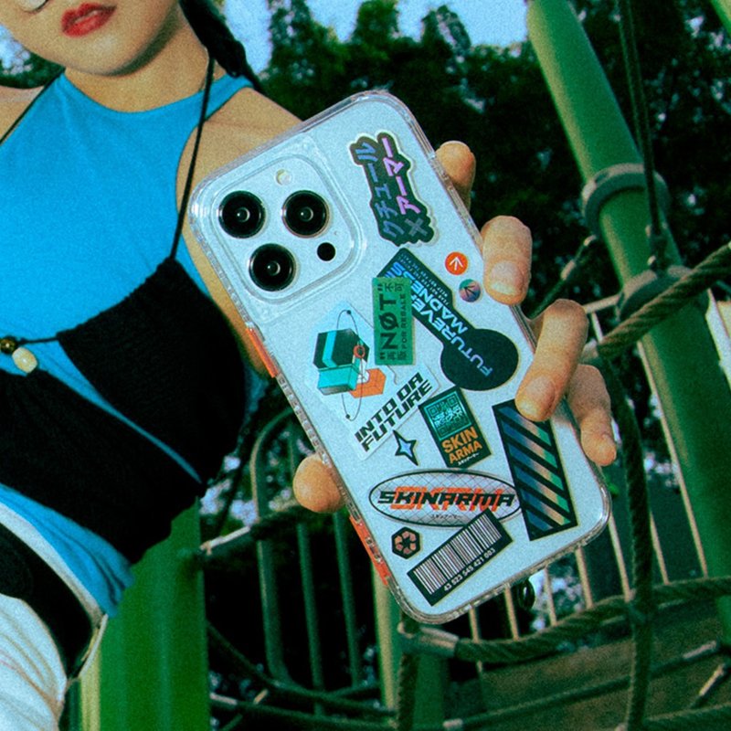 iPhone 14 系列 Saido 低調風格四角防摔手機殼-透明 - 手機殼/手機套 - 其他材質 透明