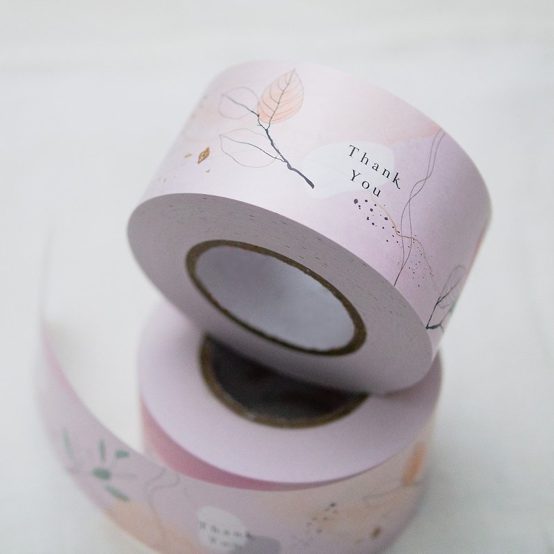 m-02 水のりテープ　桜色 - 包裝材料 - 紙 