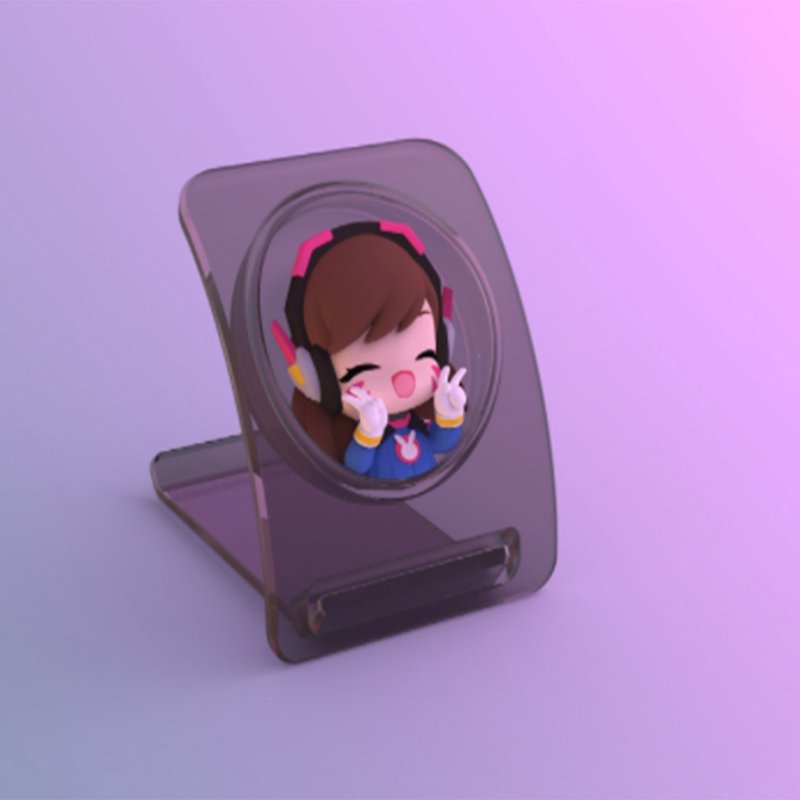 [Free Shipping] Space Capsule Replacement Doll Display Stand Gift/Butter Cat - อื่นๆ - วัสดุอื่นๆ 
