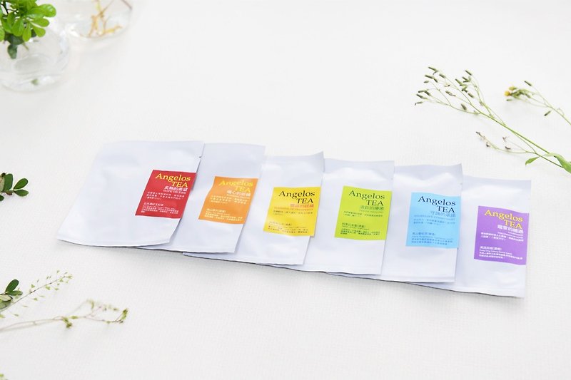 "Tea Road angel" rainbow of the agreement - integrated tea bag | 12 into / box - Tea - Fresh Ingredients Blue