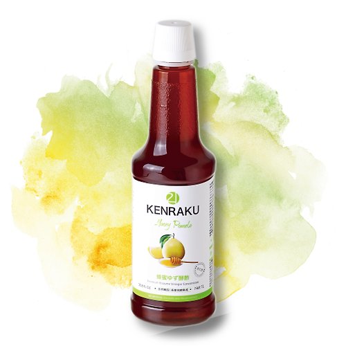 KENRAKU21 健樂酵酢 蜂蜜柚子酵酢 天然純釀造 長時發酵熟成