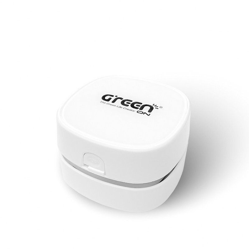 【GREENON】桌上型無線吸塵器(電池款)-贈鹼性電池4入組 - 吸塵機/吸塵器 - 塑膠 白色