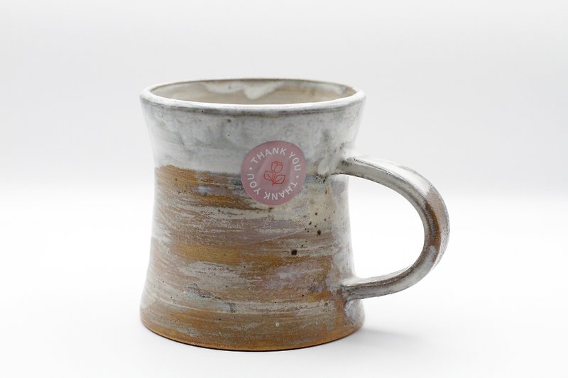 Hand-pulled simple style ceramic coffee cup/mug/ceramic cup 7 - Mugs - Pottery Brown