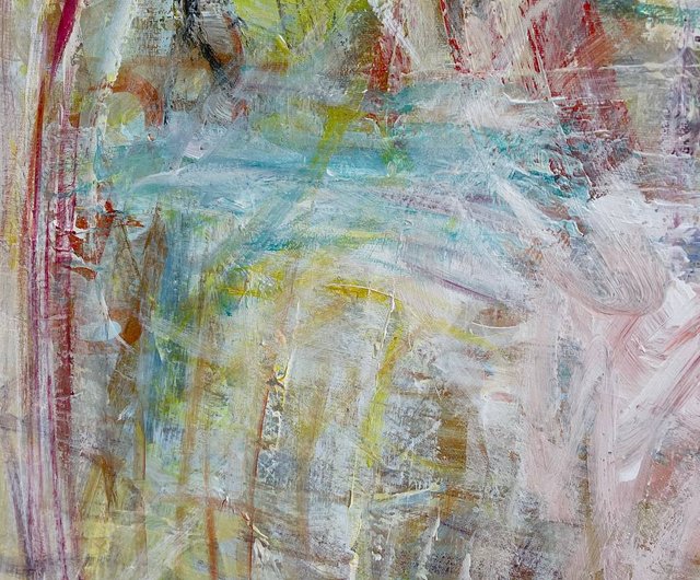 抽象風景画の原画　絵画　キャンバスアート　現代アート 真作 絵画 原画 アート 風景画 現代アート キャンバス 抽象画