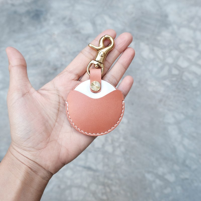 Gogoro/gogoro2 Key Holder Key holder / buttero pink - Keychains - Genuine Leather Pink