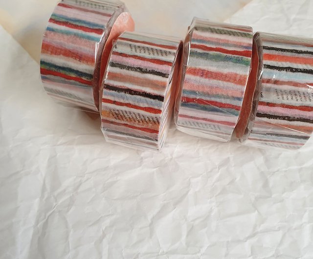 stripes washi tape - Shop Yeoncharm Washi Tape - Pinkoi