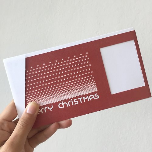 Art Vibe By PINWOO Pin Cards - Snow Cover 聖誕卡 / 專為拍立得設計的禮物卡