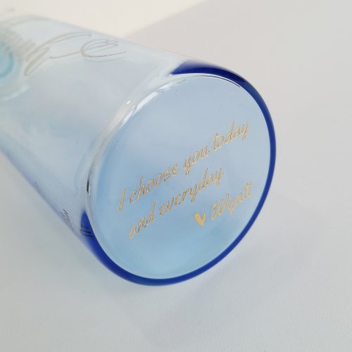 Giveco 氹人專門店 運動水樽水瓶客製化玻璃樽雕刻 生日禮物 紀念禮物 送女友