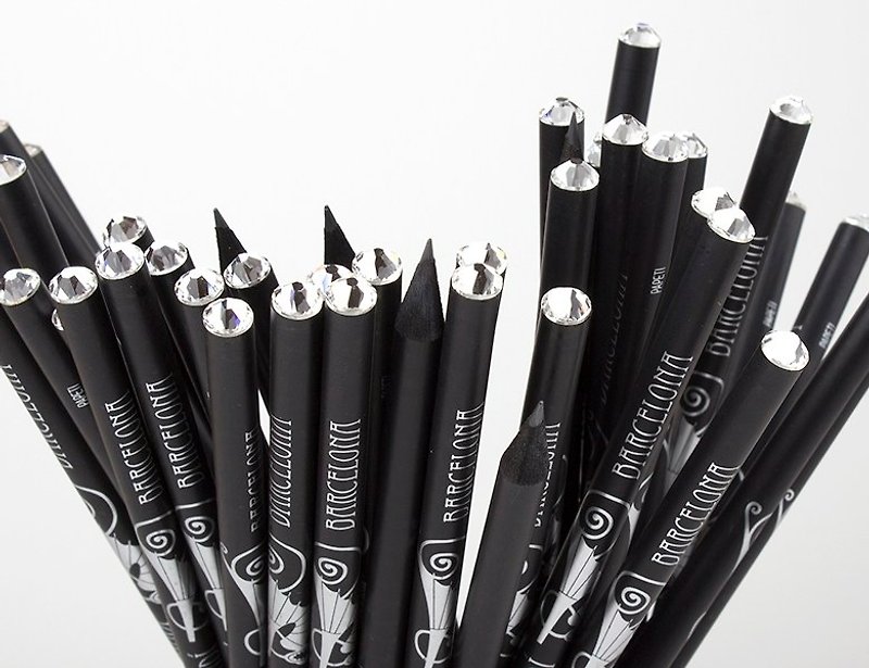 High crystal pencil - อุปกรณ์เขียนอื่นๆ - ไม้ สีดำ