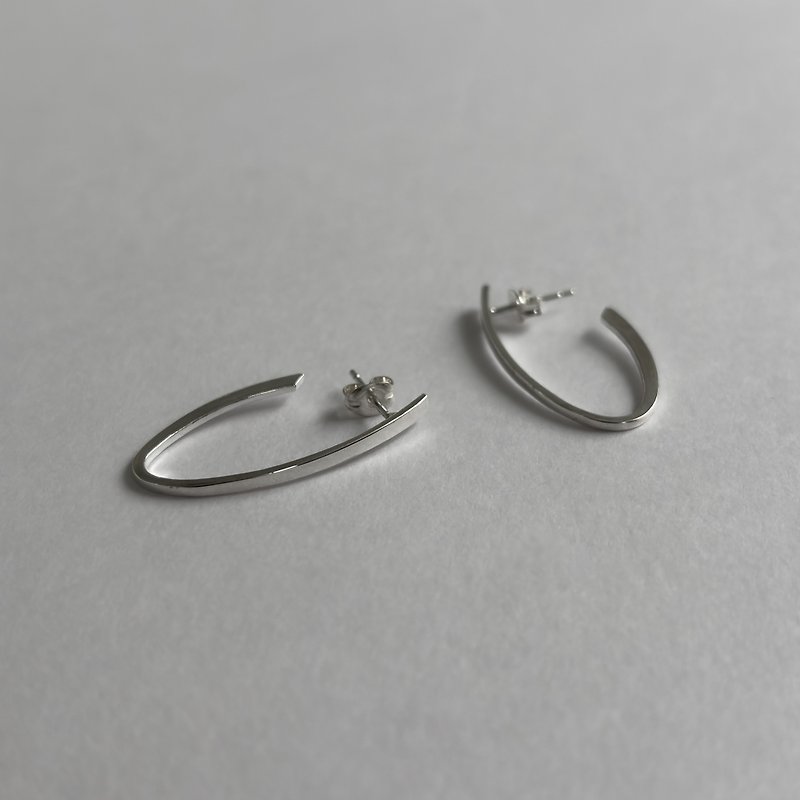 Earrings F:p03(sv925) Sterling Silver earrings x 2 - Earrings & Clip-ons - Other Metals 