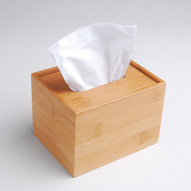 小巧抽 面紙盒 衛生紙盒 - 面紙盒 - 竹 金色