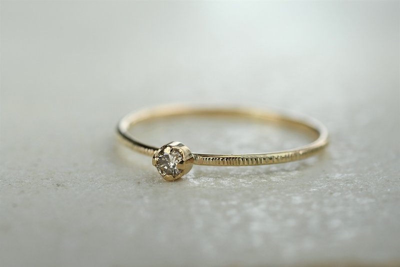 Natural Diamond ver.7 - 戒指 - 其他金屬 金色