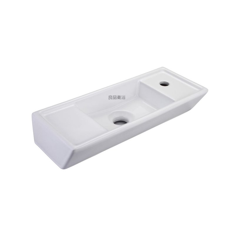 【RenShuiLiangPin Sanitary Ware】Mini Wash Basin (Left) 75-064 Space Single Cold Water Exclusive - Bathroom Supplies - Pottery White