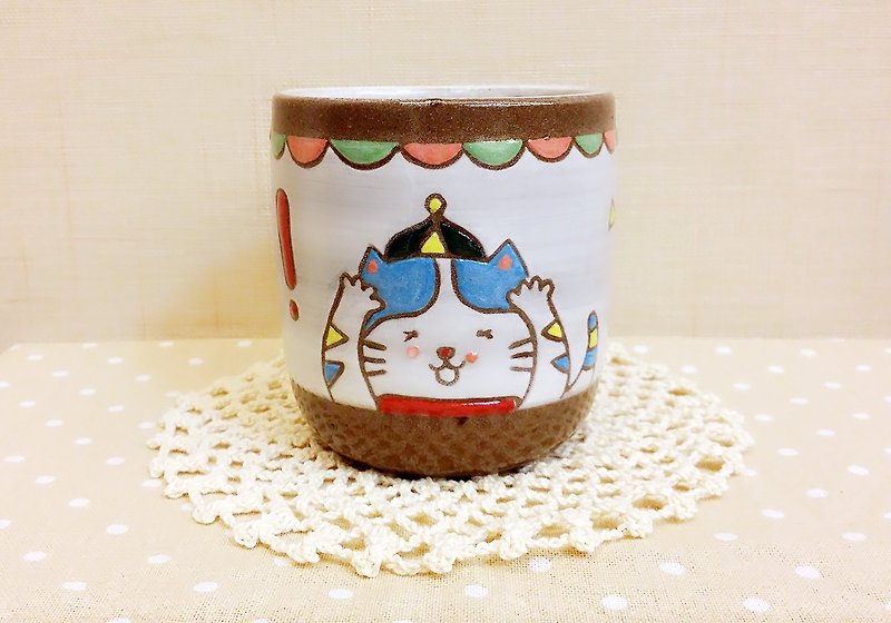 So that ✖ kitty cup - Mugs - Pottery 