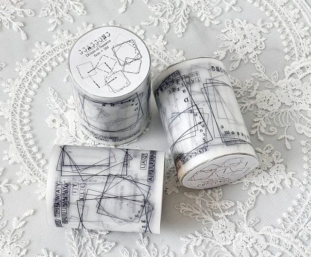 Dream of Squares PET Tape - Shop ggaggong Washi Tape - Pinkoi