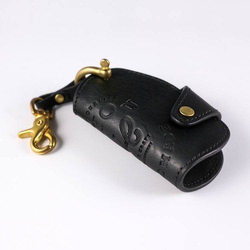 HEYOU Art&Craft Department Leather Key Holder 皮革鑰匙套-黑