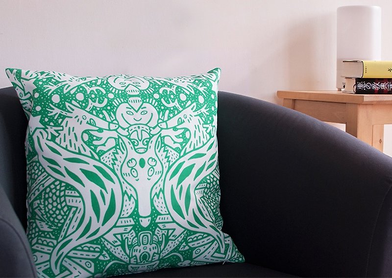 (Custom) Pillow sets Paul printing - Pillows & Cushions - Polyester Green