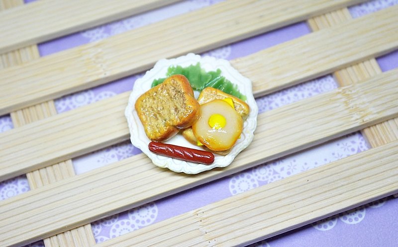 ➽黏土系列-歐式早餐-➪磁鐵系列 #冰箱磁鐵# #黑板磁鐵# #Fake Food# - 磁石貼/磁鐵 - 黏土 橘色