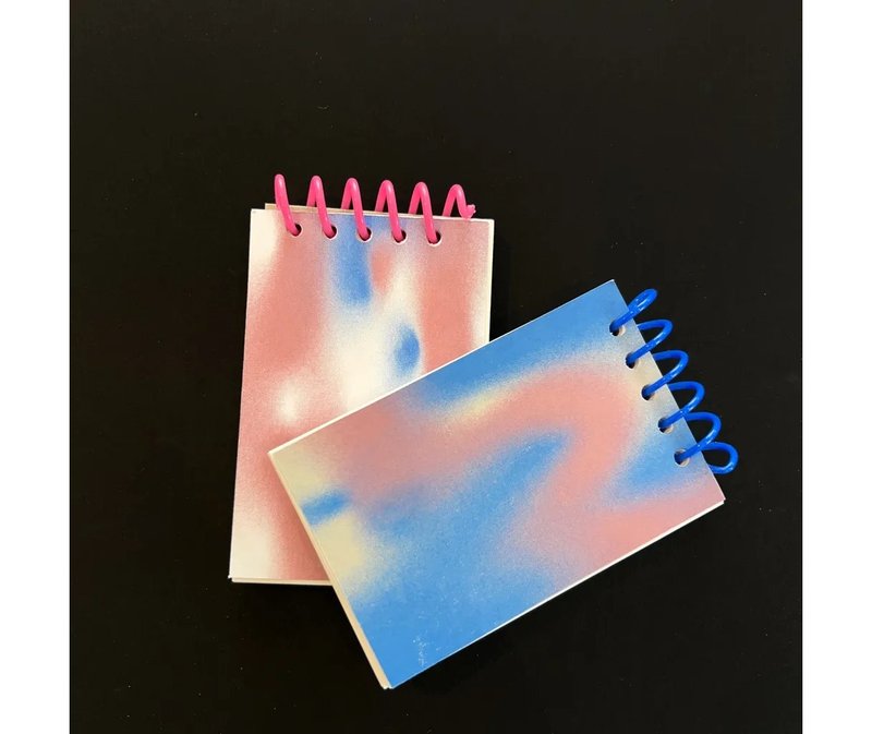 Risograph Museum - 漸層小本本 - Gradient Color Notebook - 筆記本/手帳 - 紙 多色