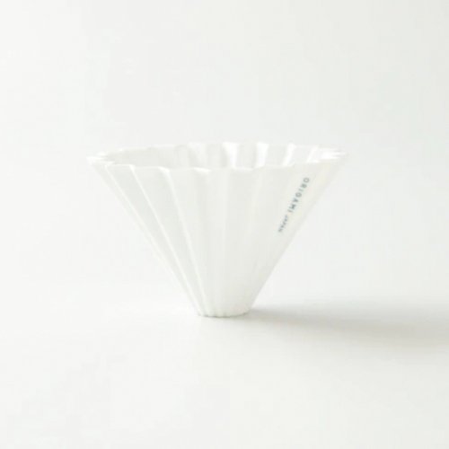 日本 ORIGAMI 摺紙濾杯 陶瓷濾杯M/不含杯座/手沖咖啡器材/3~4人份