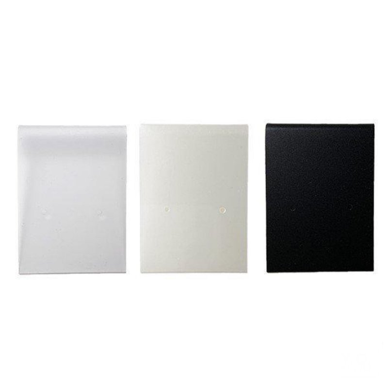 ピアス 台紙 50枚 OEM可能 3color - 居家收納/收納盒/儲物盒 - 塑膠 黑色