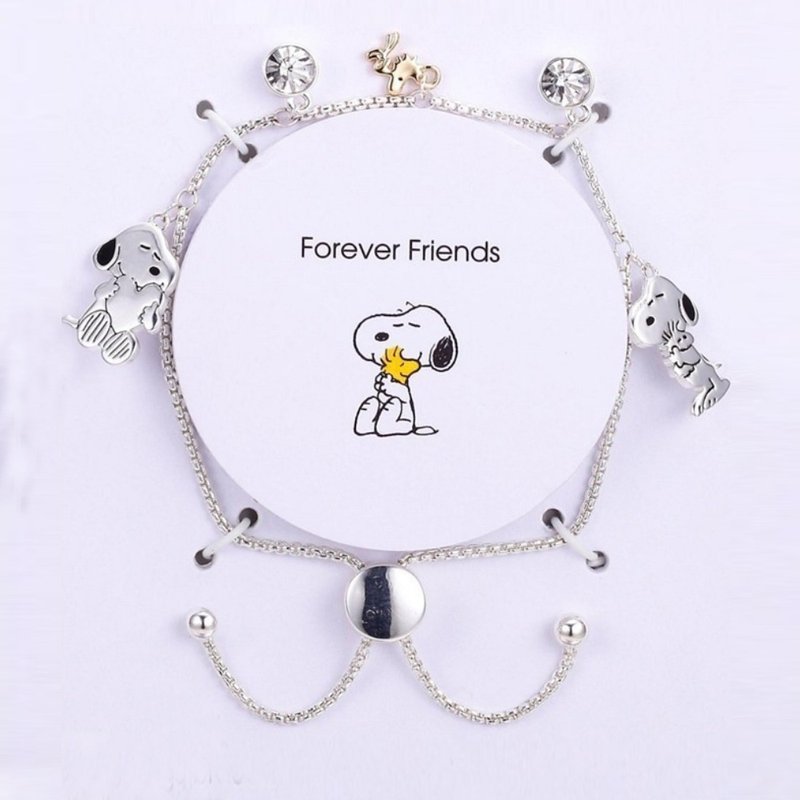 Snoopy Snoopy&Snoopy style pendant bracelet - สร้อยข้อมือ - วัสดุอื่นๆ 