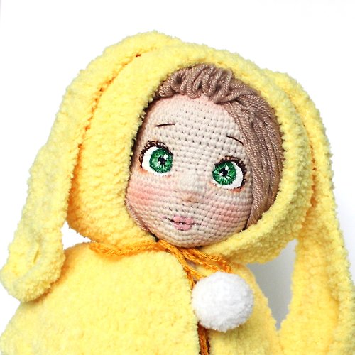 ZiminaDoll Doll crochet pattern PDF in English Amigurumi winter clothes doll
