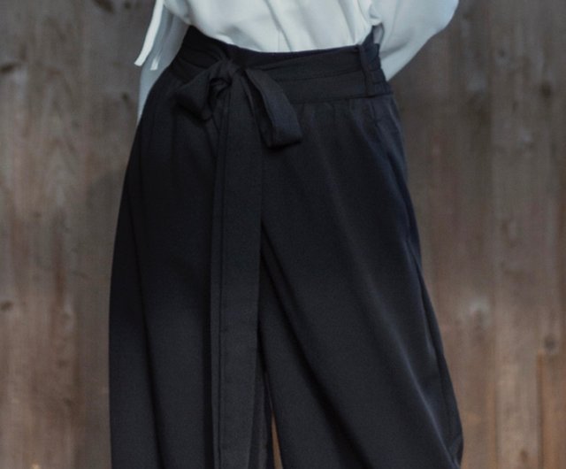 Chinese style Men039s Fit Elastic waist Trousers Wide Leg Straight Loose  Pants B  eBay