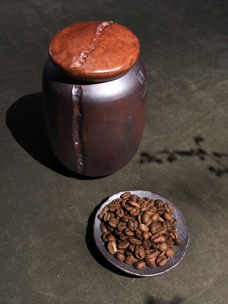 【Coffee Cans】Coffee Cans/225g Capacity/Coffee Cans/Safety/Preservation - Coffee Pots & Accessories - Pottery 