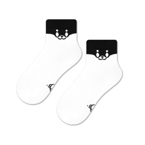 in Pairs 【in Pairs】大頭豆豆doudle | 童襪 中筒襪 防滑點點 止滑