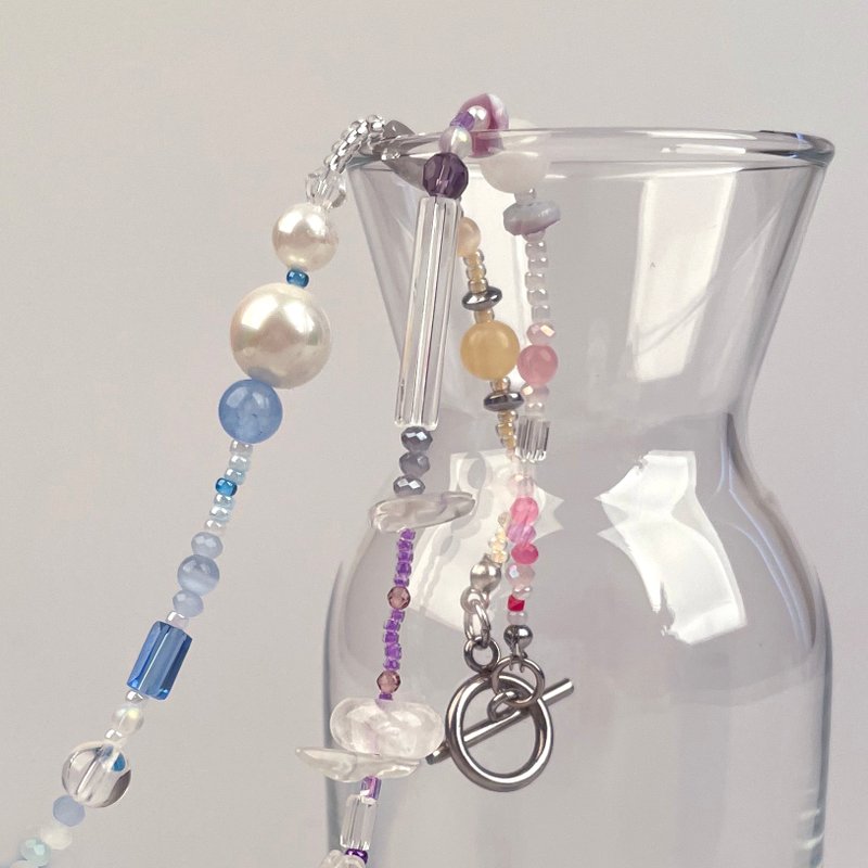 Wonderland Collection - Alice Necklace - 項鍊 - 銀 多色