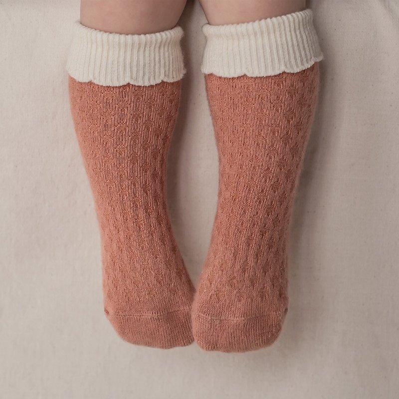 Happy Prince Nariang Baby Knee Socks Korean Baby Socks - ถุงเท้าเด็ก - ผ้าฝ้าย/ผ้าลินิน หลากหลายสี