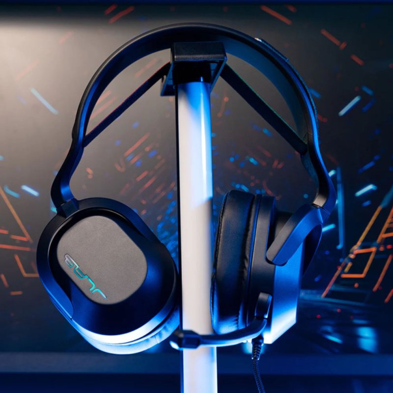 JLAB Nightfall Wired Gaming Headset Easy Connection Silent Rotating Arm Mic - หูฟัง - พลาสติก สีดำ