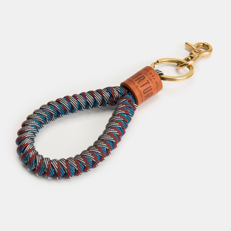 GOURTURE - Paracord braided keychain [USA] - Keychains - Nylon Blue