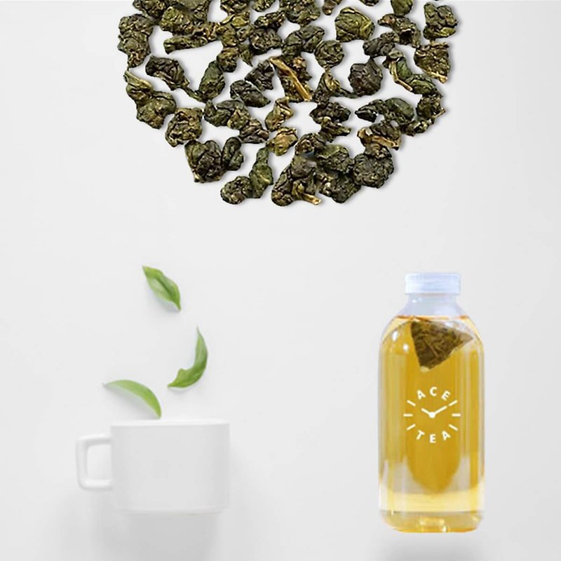 台湾ハイコールドリシャンウーロン茶（5/10/30パック）-トライアングルオリジナル立体ティーバッグ - お茶 - 食材 ホワイト