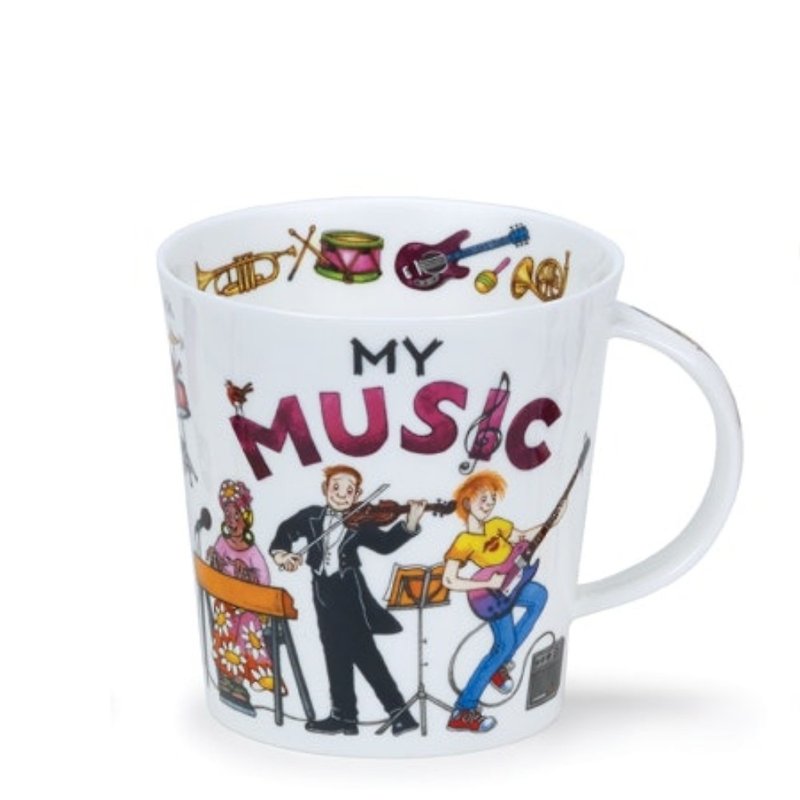 My exclusive music mug - Mugs - Porcelain 