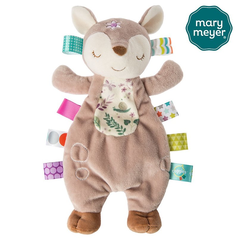【MaryMeyer】標籤玩偶安撫巾-小鹿芙蘿拉 - 寶寶/兒童玩具/玩偶 - 其他材質 卡其色