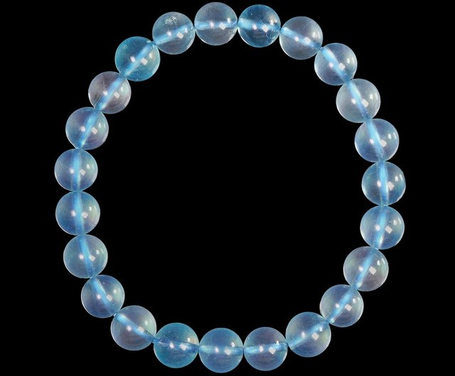 アクアマリン デザインブレスレット アクアマリン デザイン 天然石ブレスレット | 💎 天然石