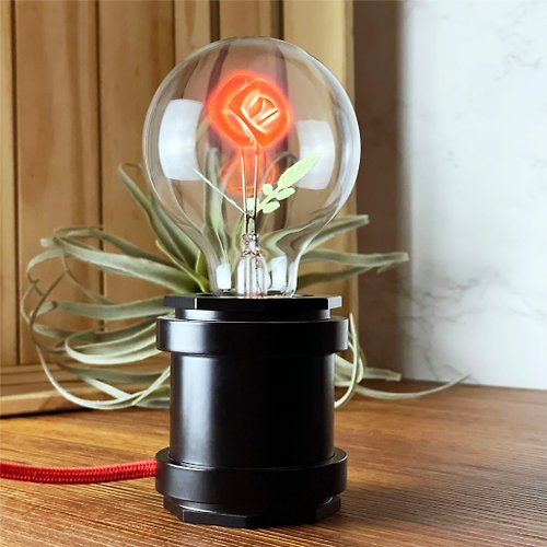 DarkSteve 「演活生命」 工業風小夜燈 - 含 1 個 Edison-Style 愛迪生燈泡