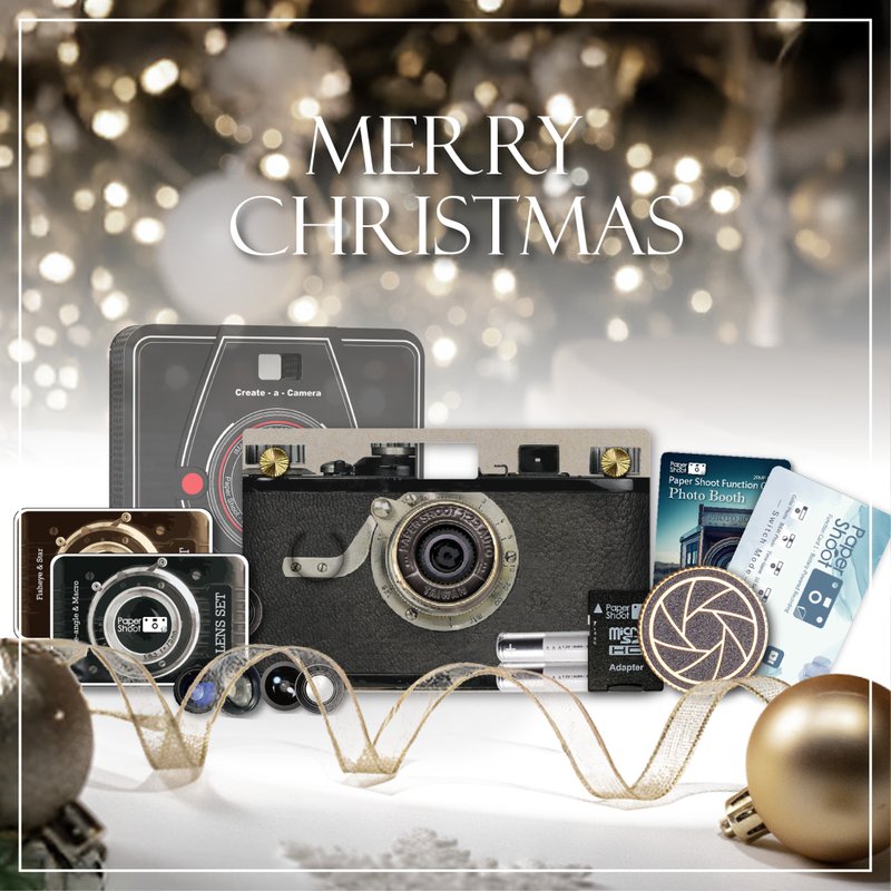 【20MP】2025 聖誕節 入門套餐 - 相機/拍立得/底片相機 - 紙 灰色