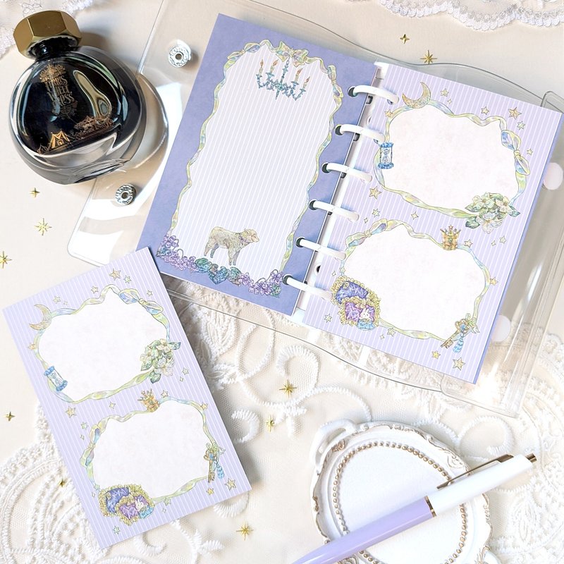 【新作】ミニ6　手帳リフィル　Le Minuit - 筆記本/手帳 - 紙 